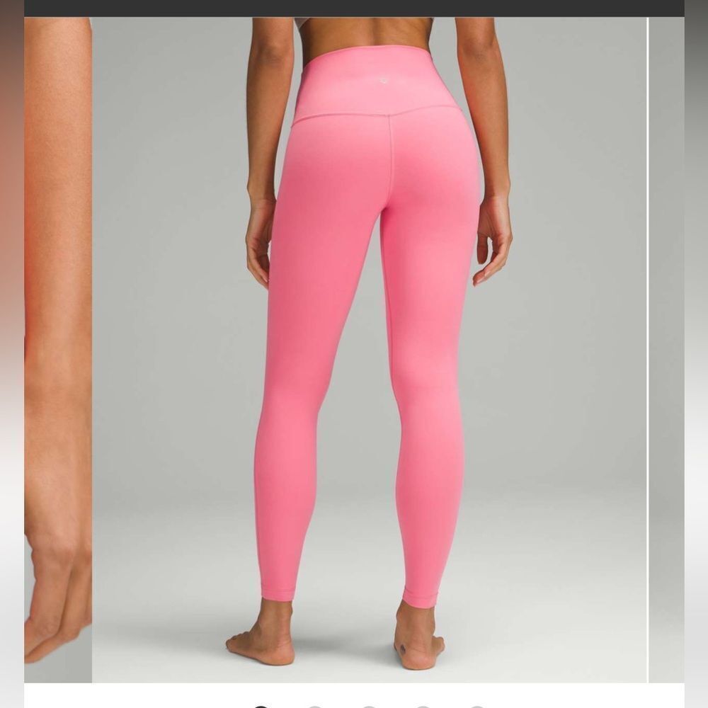 NWT New LULULEMON HR High Rise Align Pant 28” Legging SAKP Sakura Pink 2